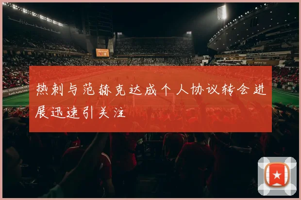 热刺与范赫克达成个人协议转会进展迅速引关注